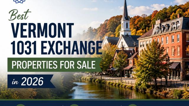 Best Vermont 1031 Exchange Properties for Sale in 2026