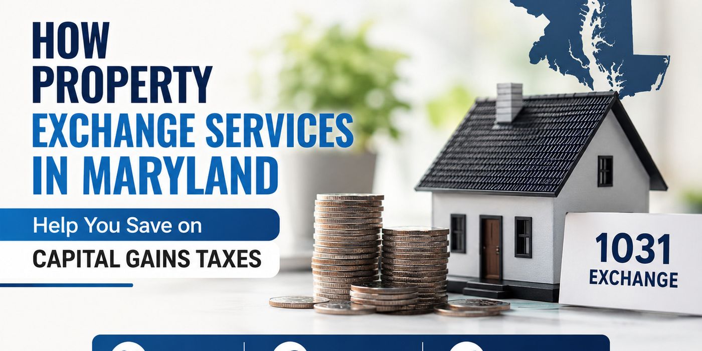 How Property Exchange Services Maryland Reduce Tax Burden