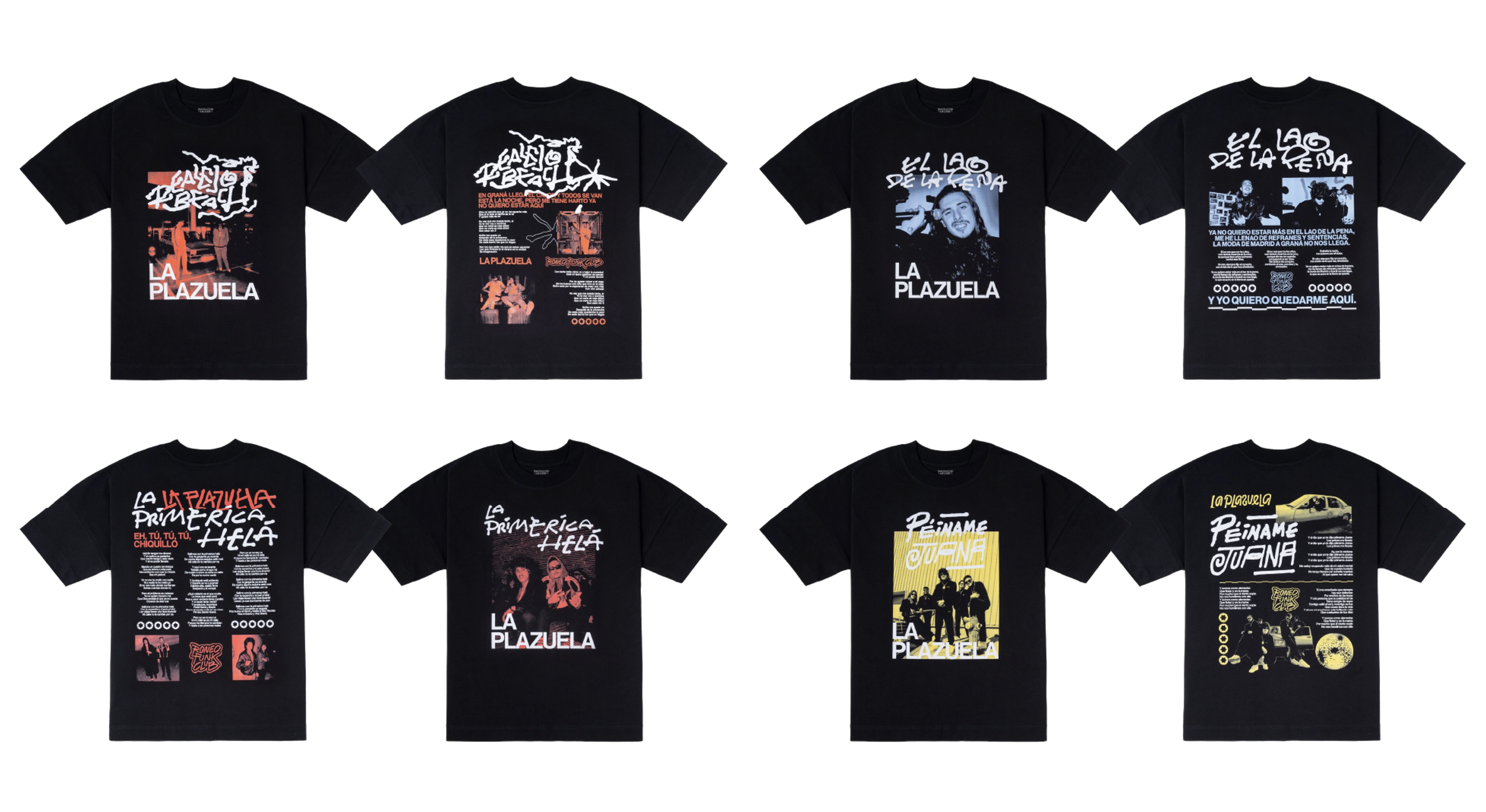 La Plazuela single artwork and garments