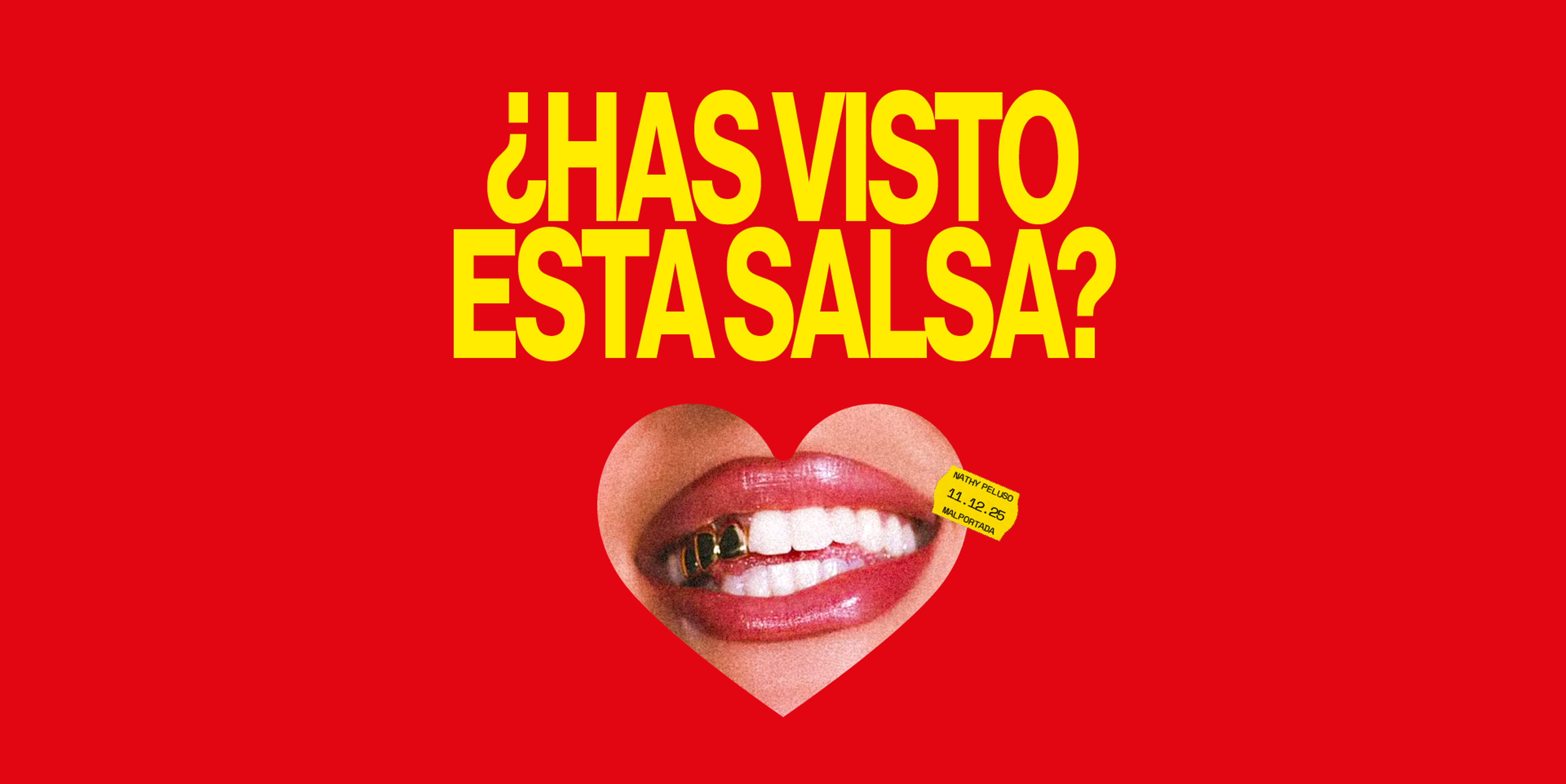 Nathy Peluso / Salsa Malportada pop-up