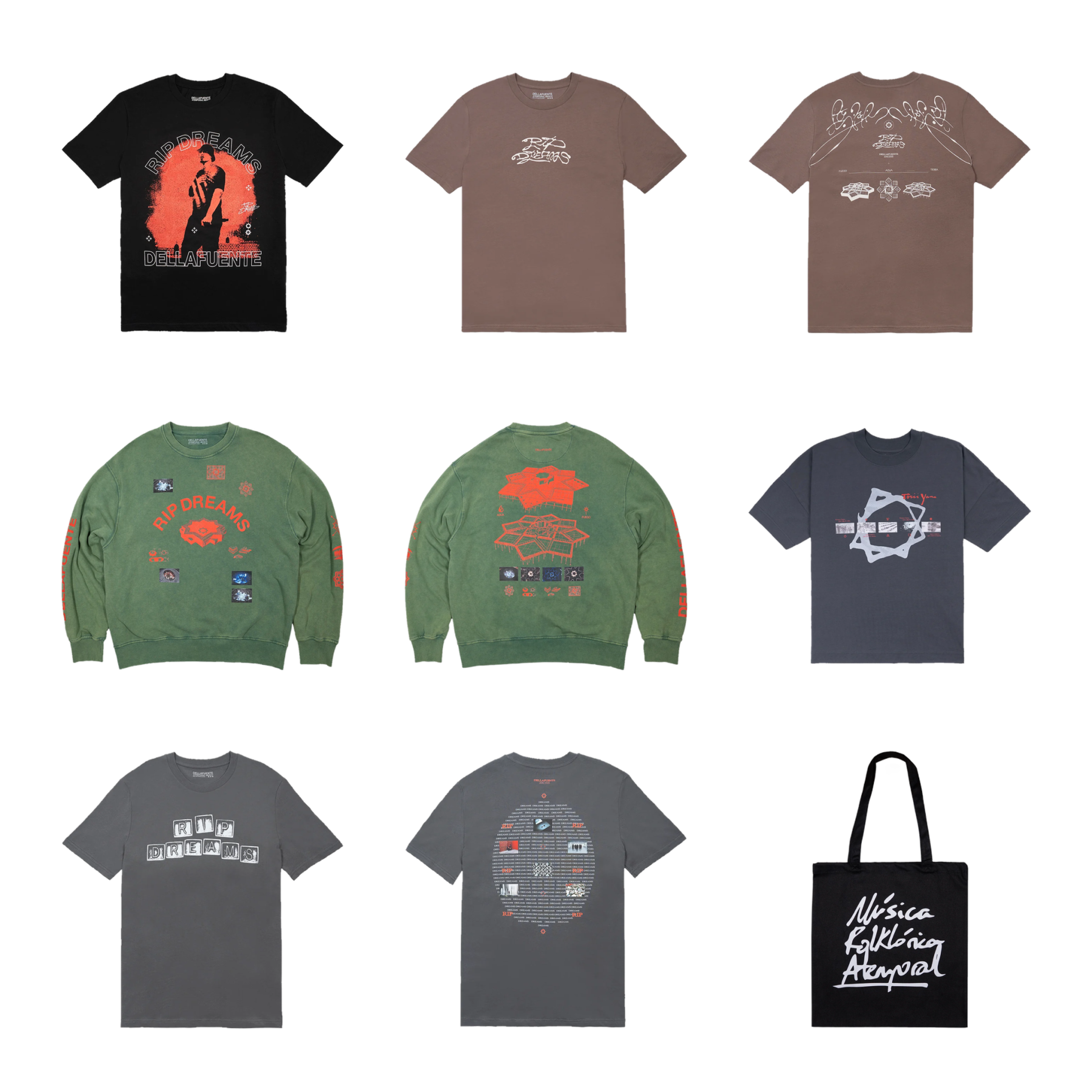 Rip Dreams collection of garments