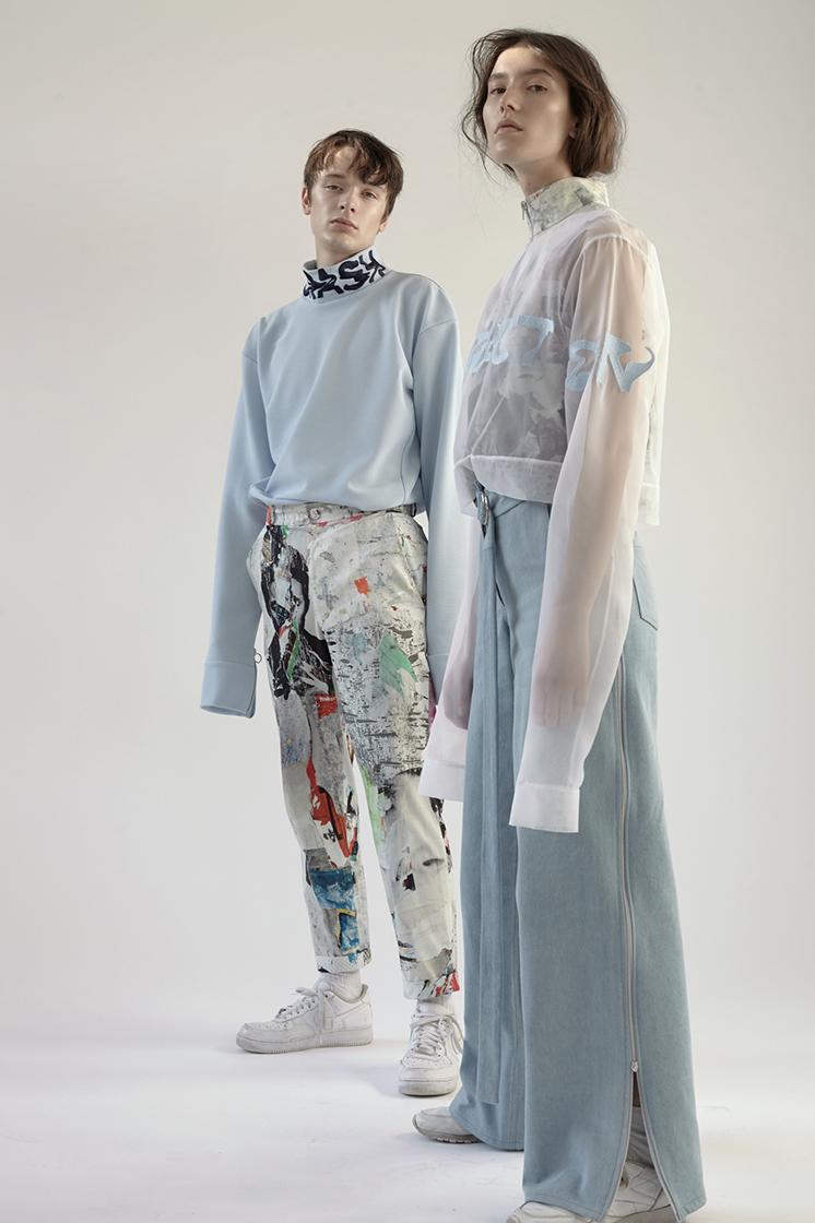 2 models shown full body looking into camera