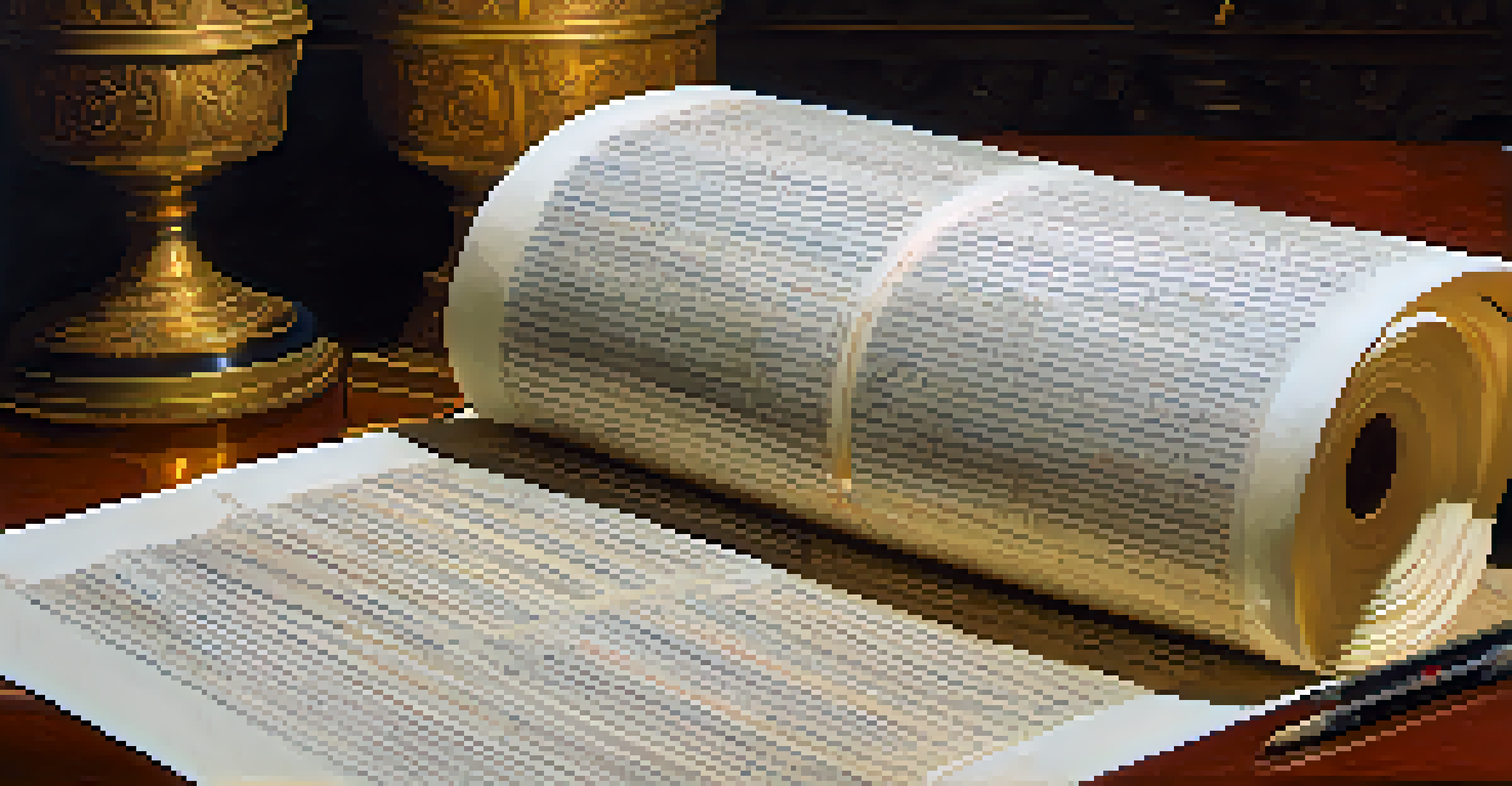 A close-up view of an art piece with detailed documentation and notes, showcasing textures and warm lighting.