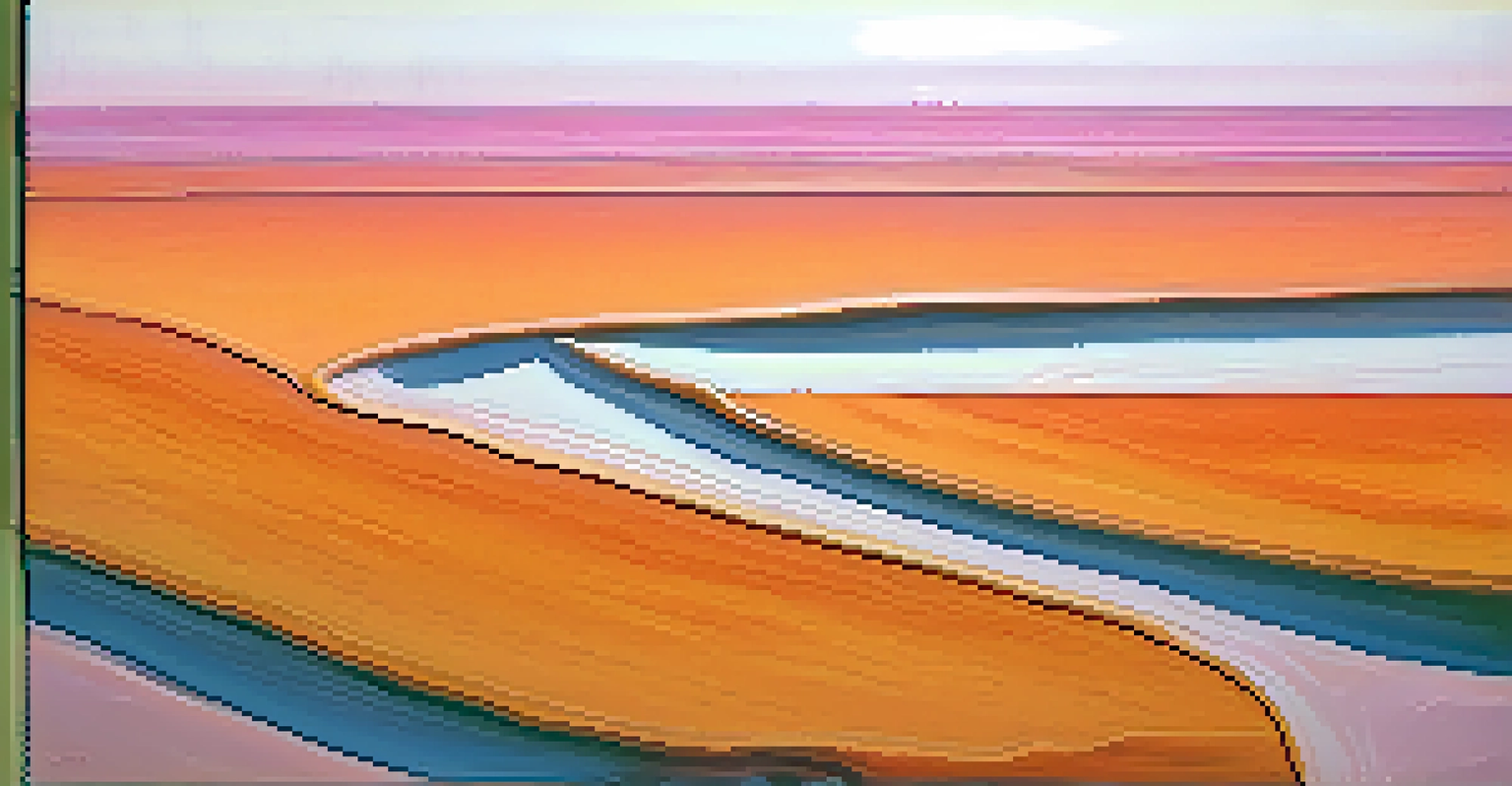 A color field painting in deep orange and soft pink, featuring rich textures and visible brushwork that conveys emotional depth.