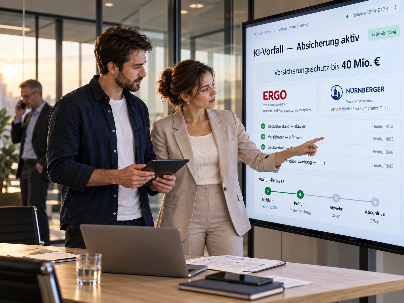 AI compliance consultation at legal data