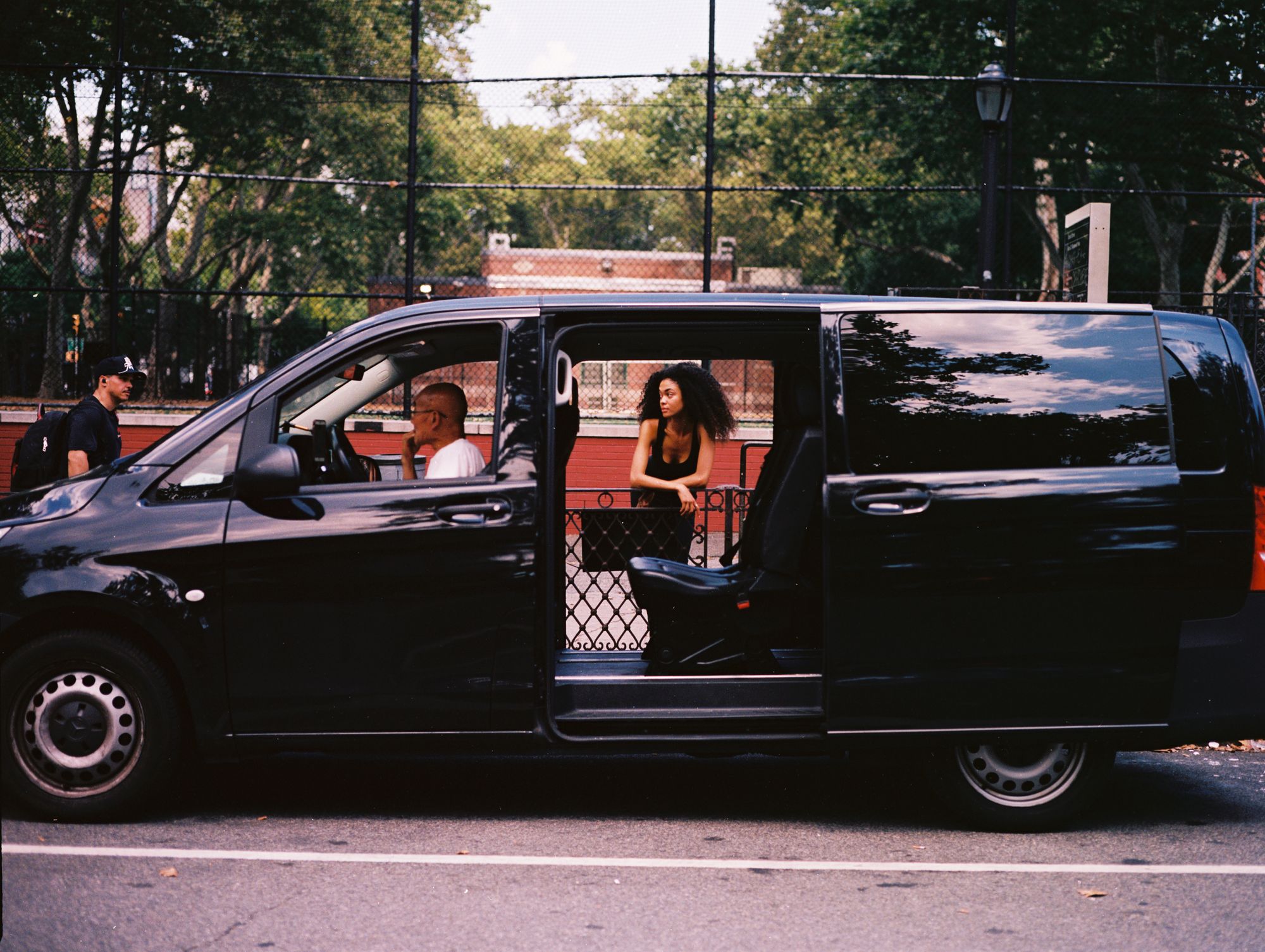 Girl with car