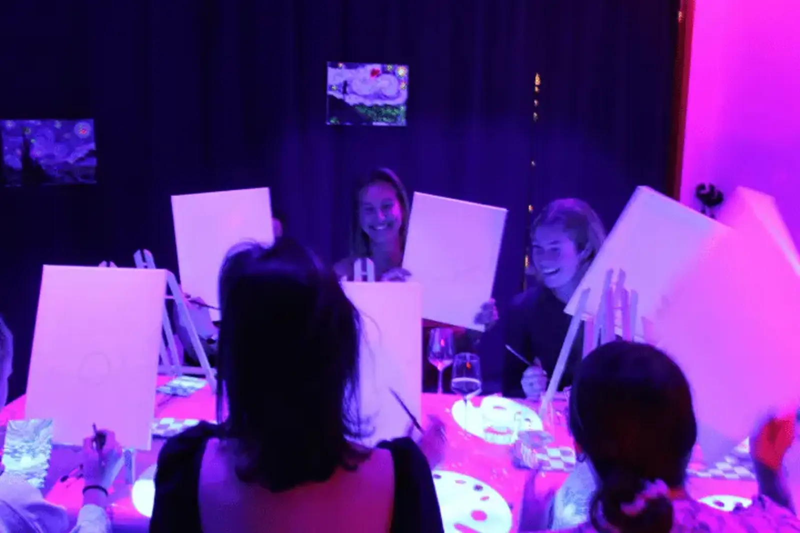 Sip and paint without the sips