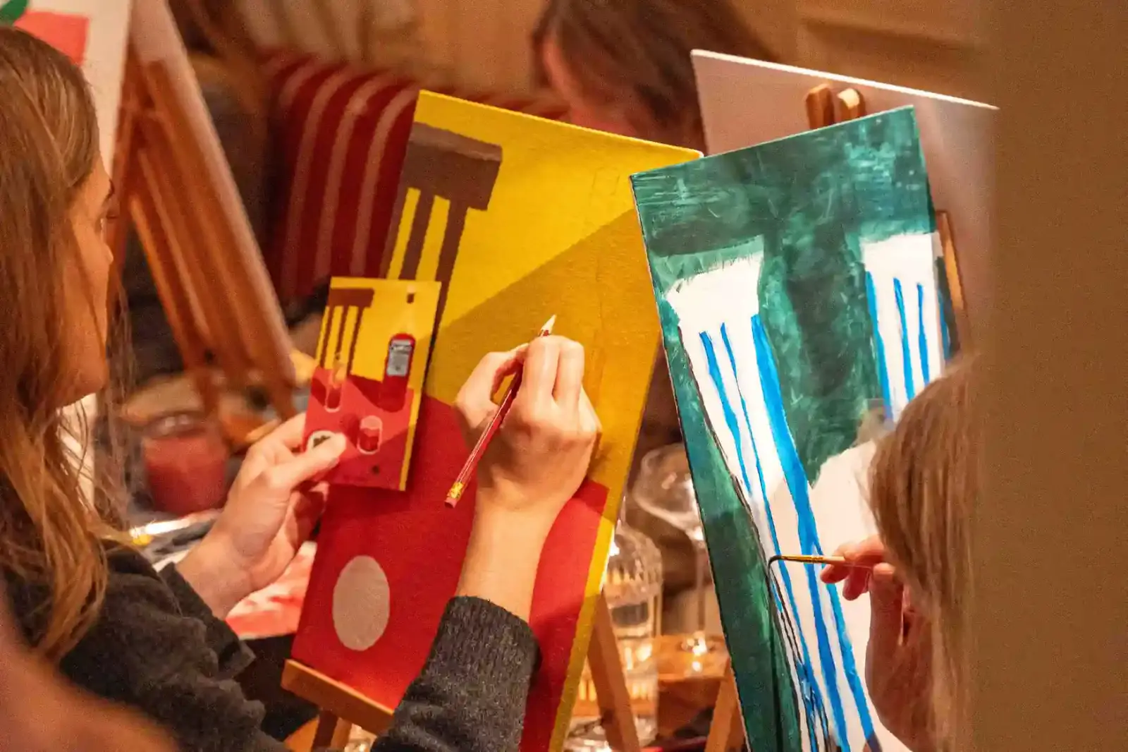 Private painting session