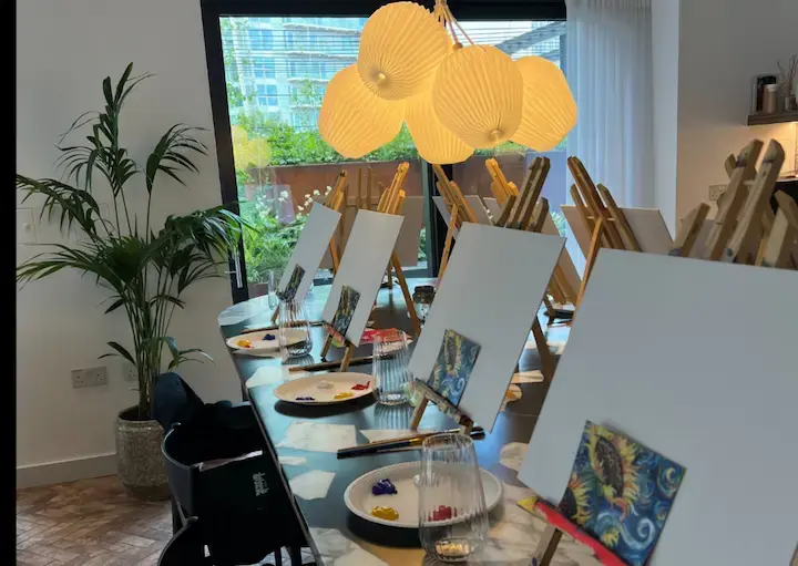 Most fun Sip and Paints in London