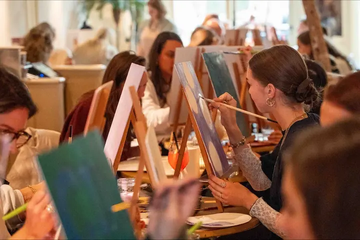 No painting experience needed