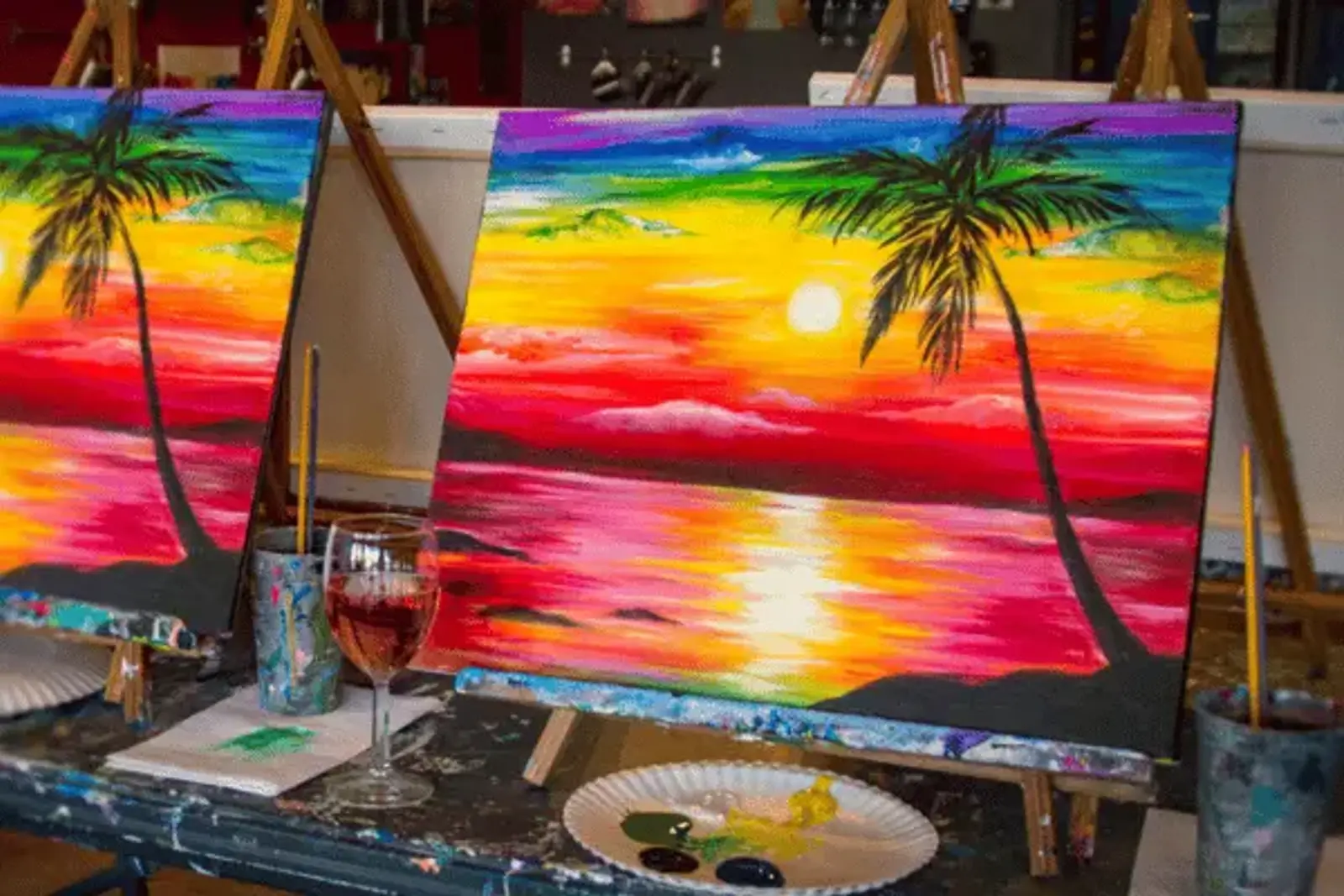 Leuke ideeën voor en DIY Paint en Sip