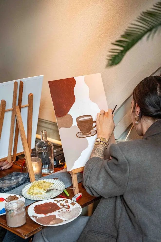 De sip in sip en paint