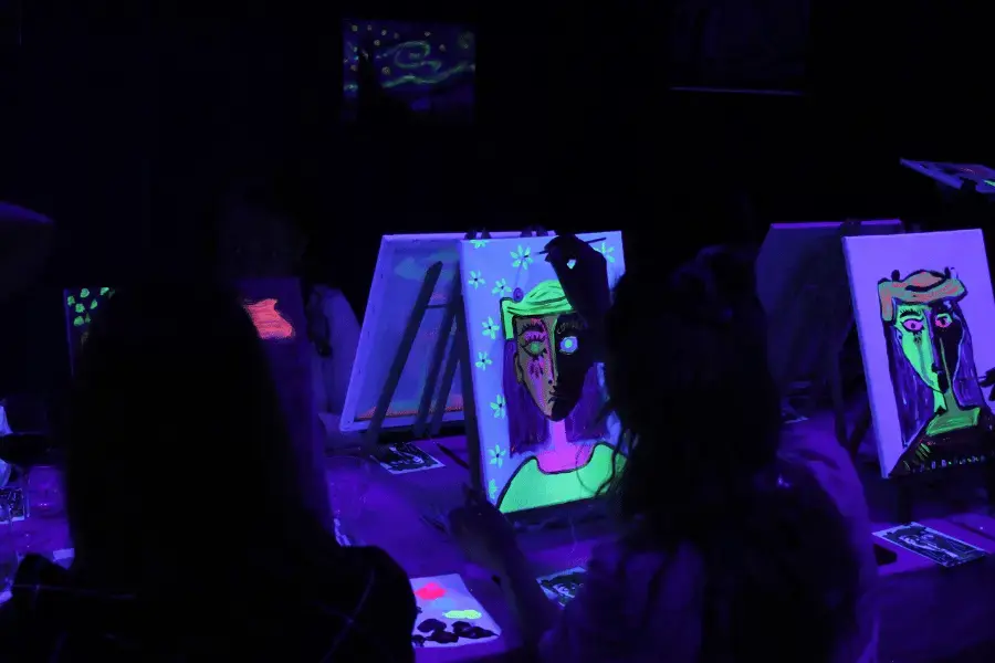 Painting in the dark, what’s that?