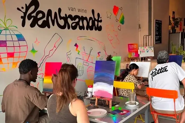 Our first Paint Cafe has arrived in Eindhoven!