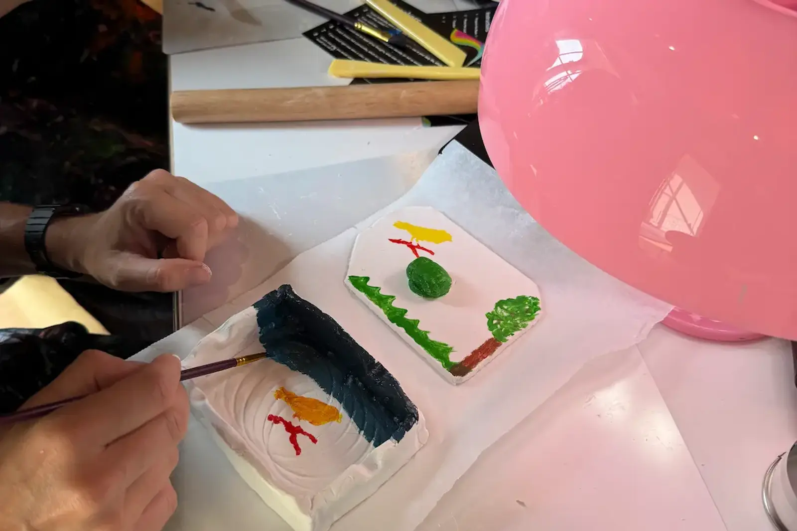 Geen gewone kleiworkshop