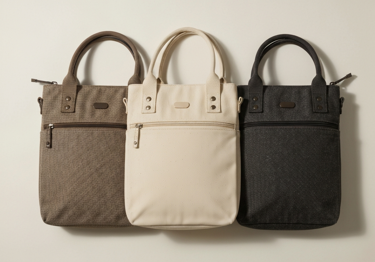 Variété types toile sac bandoulière homme comparaison