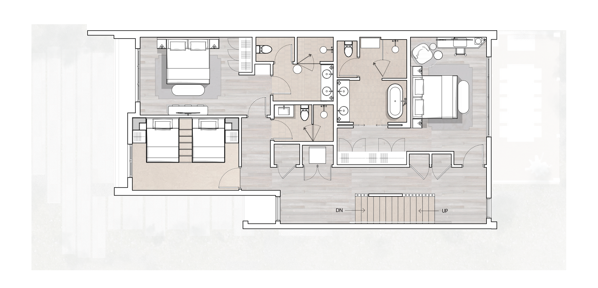 Pinnacle floor two floorplan