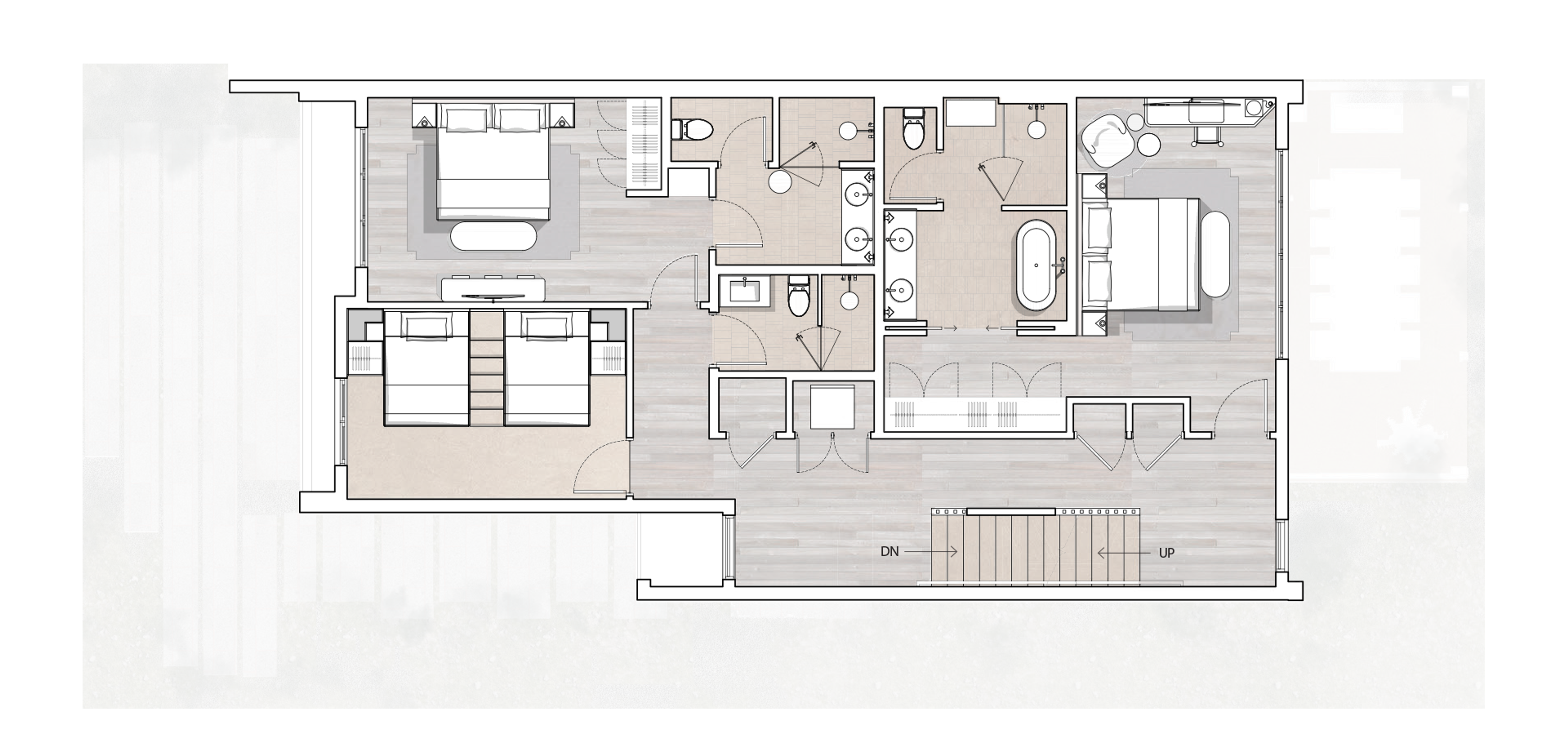 Pinnacle floor two floorplan