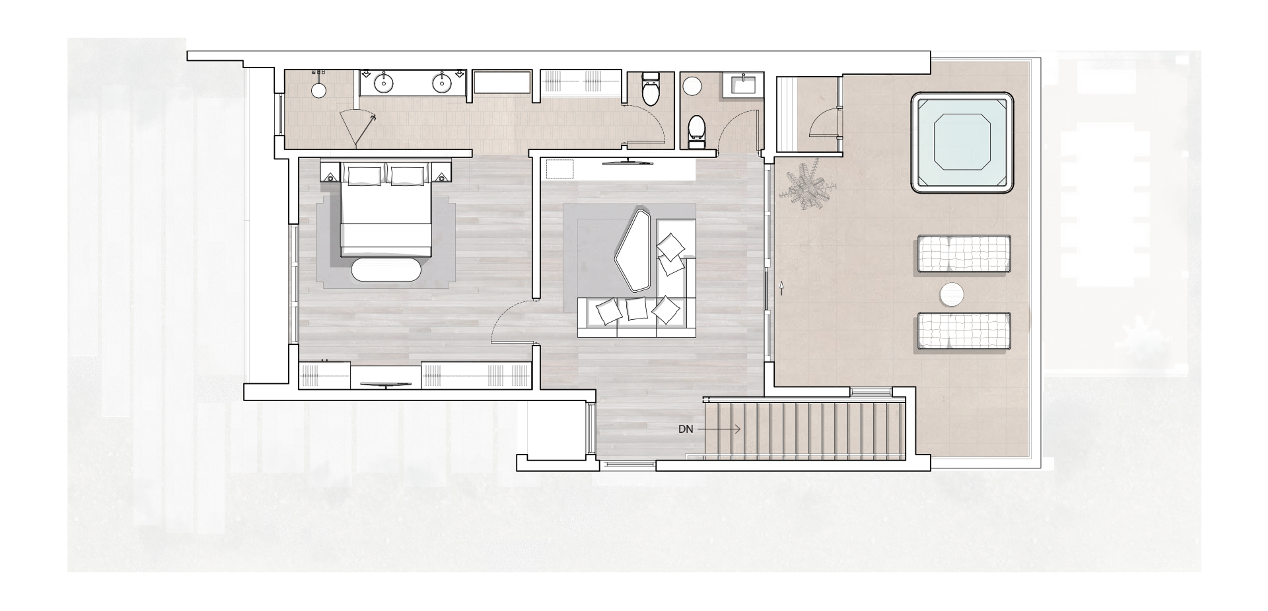 Pinnacle floor three floorplan