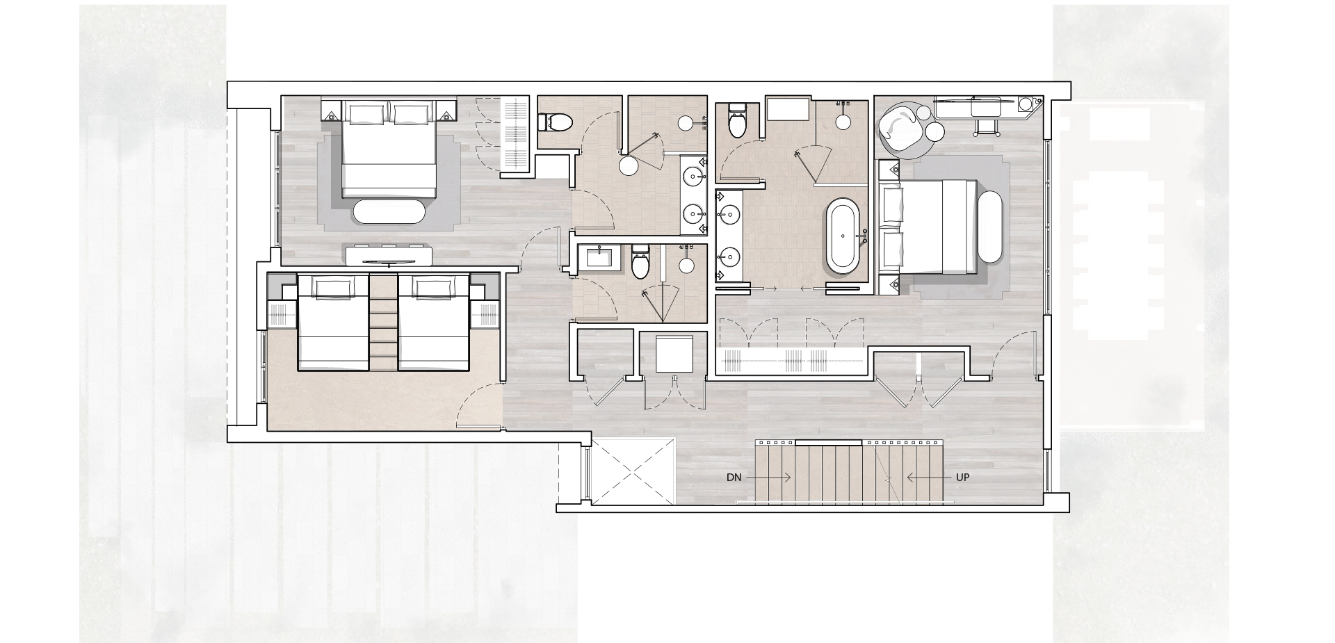 Crest floor two floorplan
