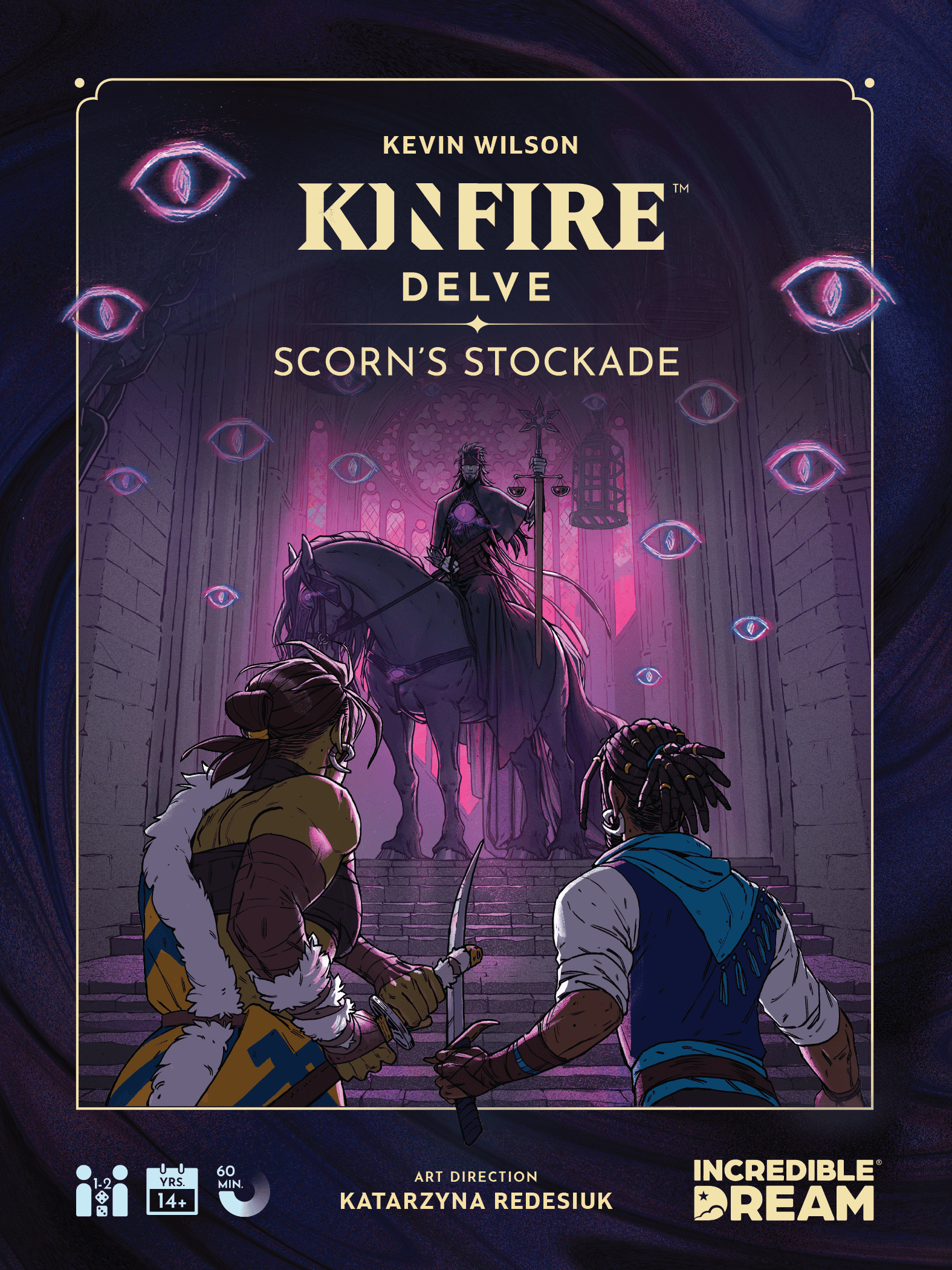Box art for Kinfire Delve: Scorn's Stockade