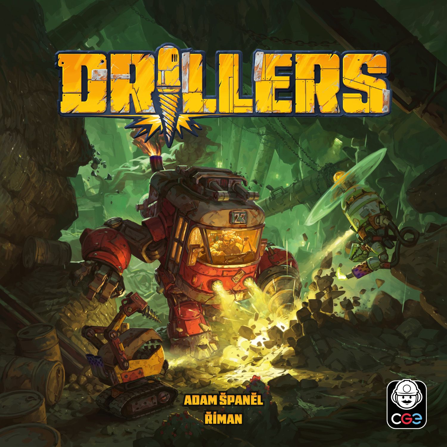 Box art for Drillers