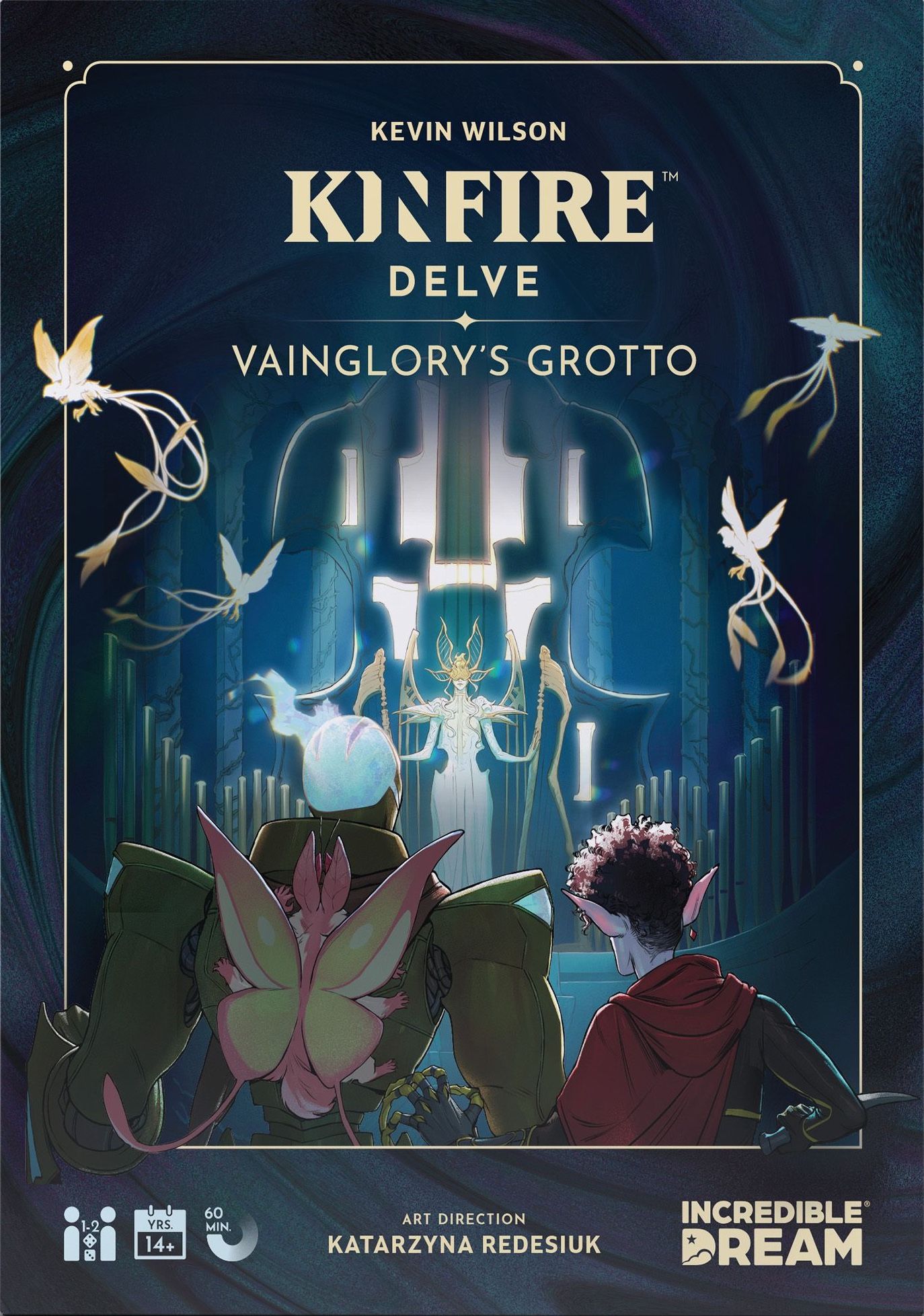 Box art for Kinfire Delve: Vainglory's Grotto