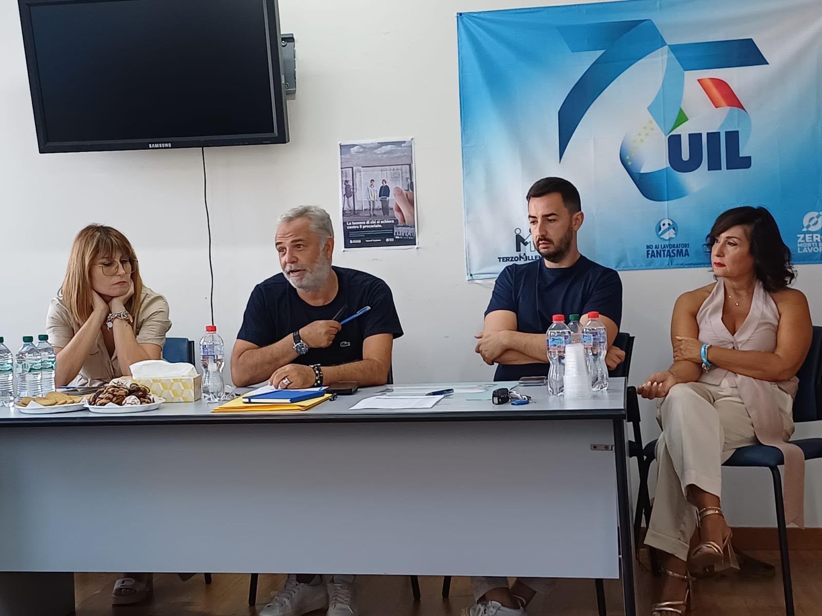 Oggi, 30 luglio, si è riunito l'Esecutivo della UIL Molise