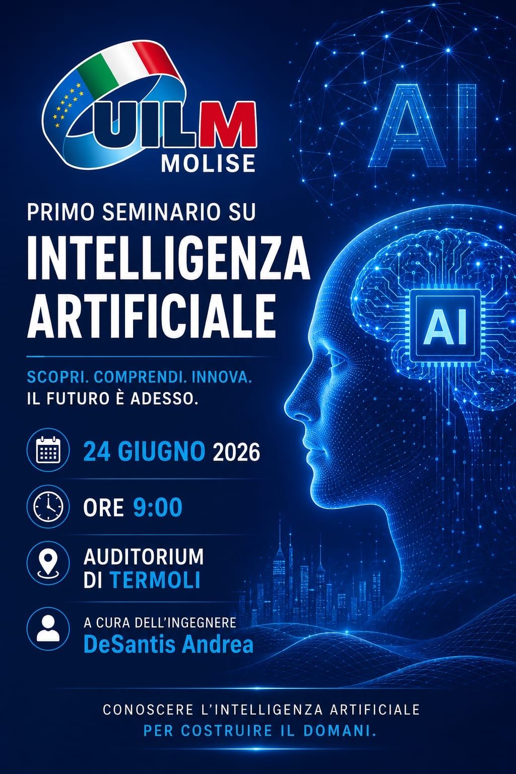 Seminario sull'Intelligenza Artificiale: conoscere il cambiamento per costruire il futuro