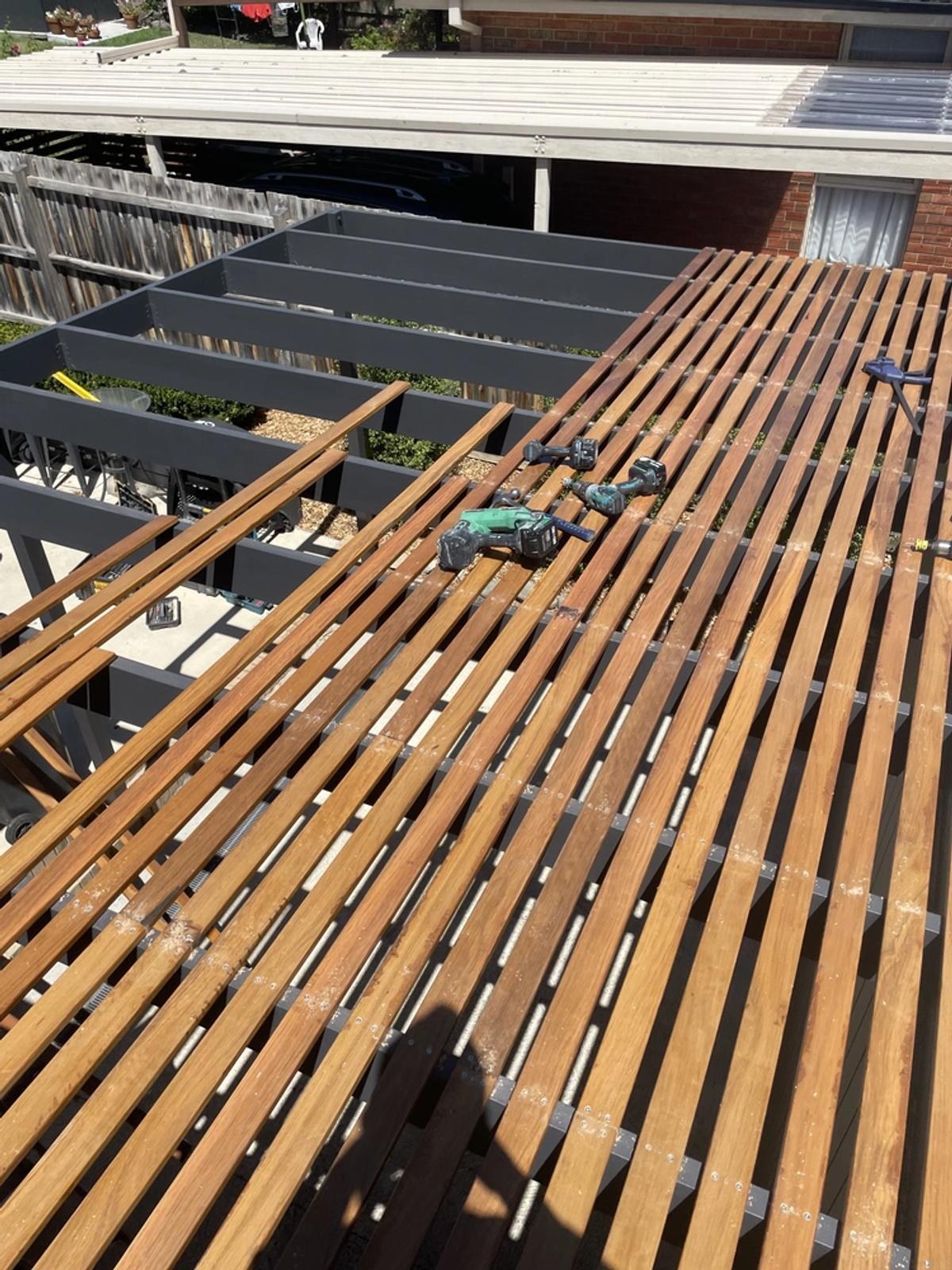 Adding decking second photo