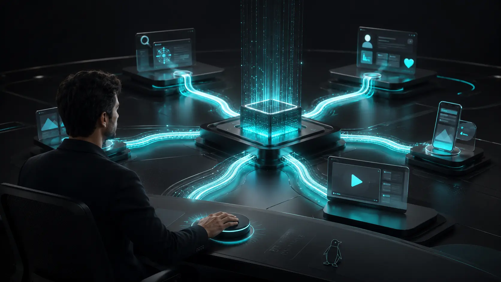Tipo essa imagem claramente feita por IA, muita coisa a gente pode deixar a cargo da inteligência artificial