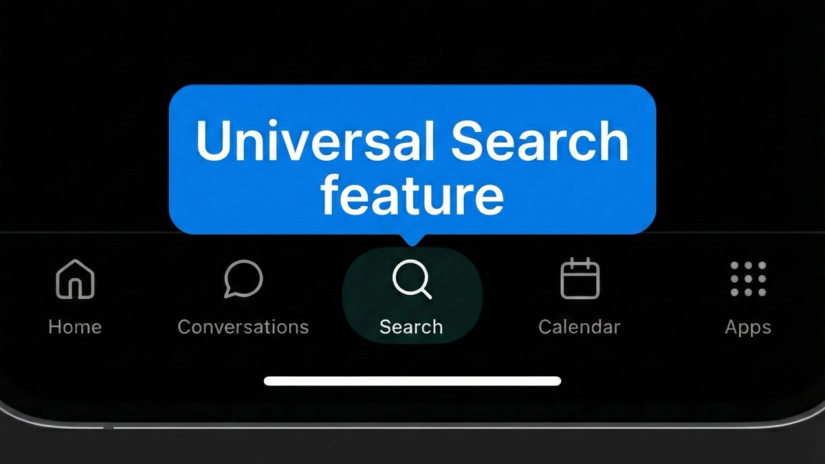 GoHighLevel mobile app v4.0 with universal search feature