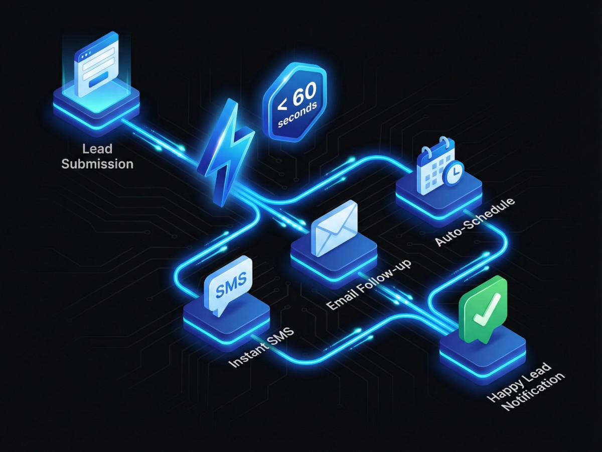 Before and after comparison of unqualified vs properly qualified lead management systems