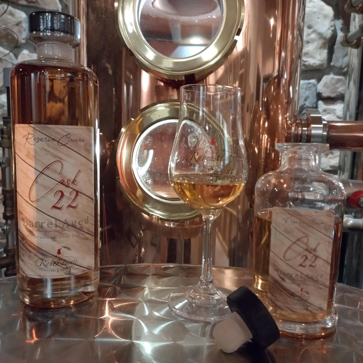 Cask 22 - Apfelbrand im Bourbon Fass