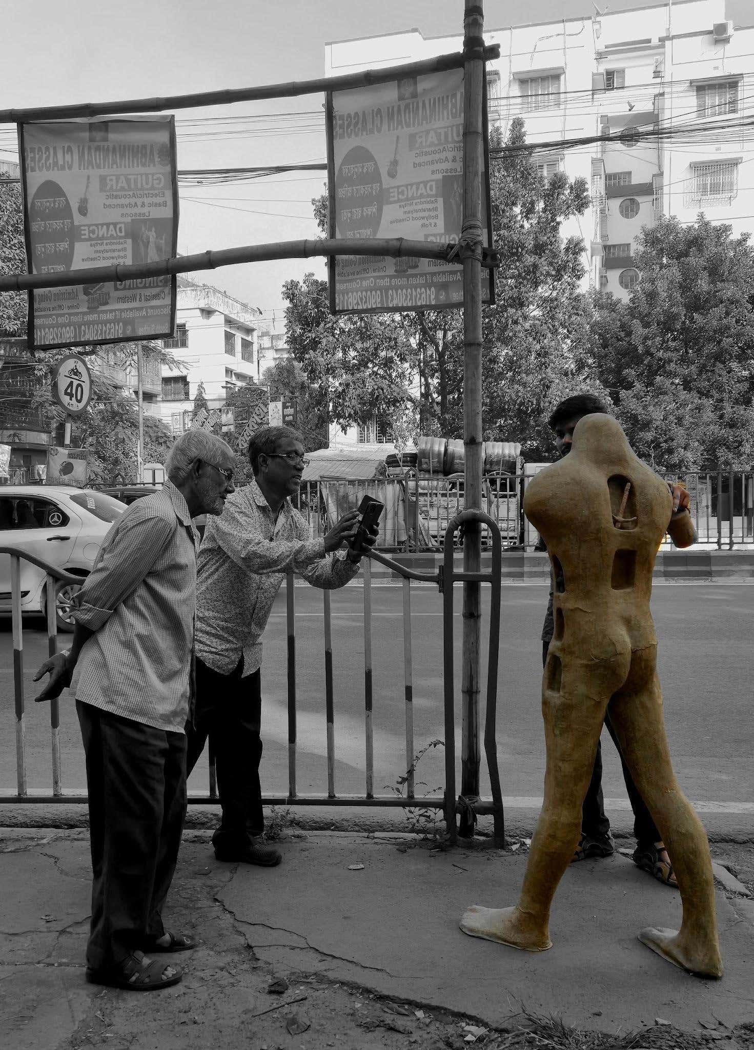 The Unseen Protagonist, site-specific sculpture, 2025–26