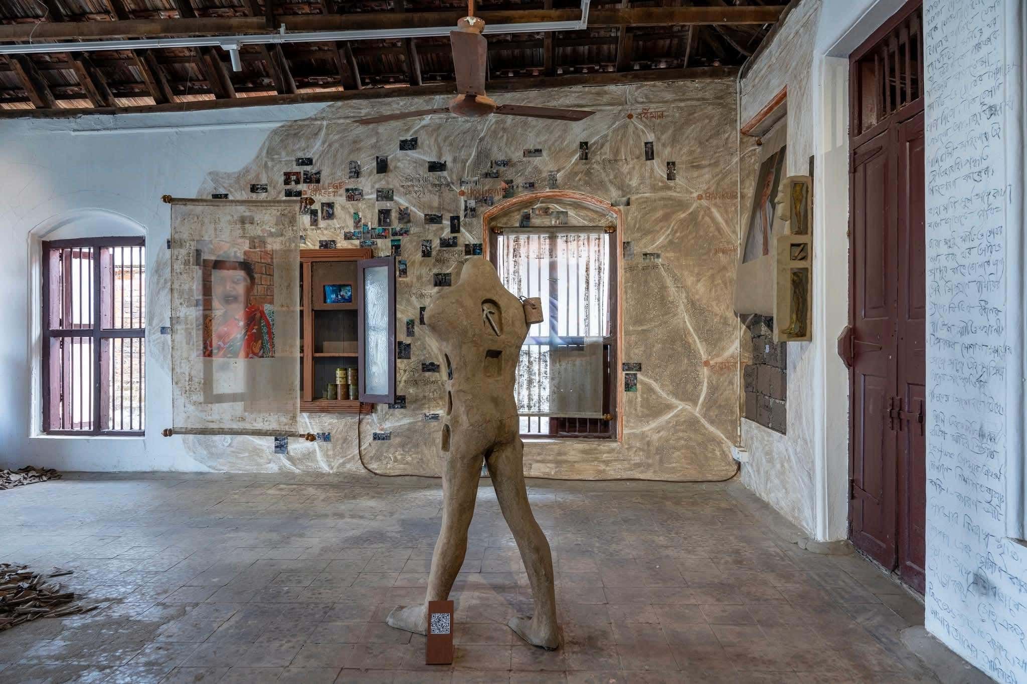 The Unseen Protagonist, site-specific sculpture, 2025–26 — view 3