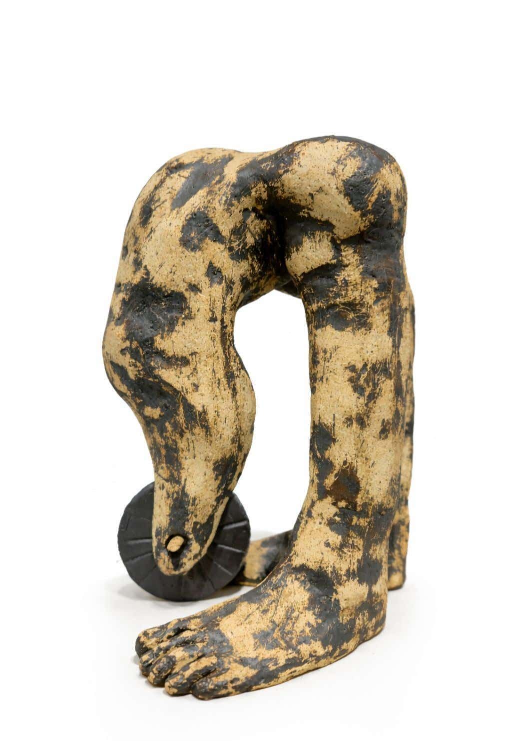 The Body of Reality, stoneware, 2026 — view 2