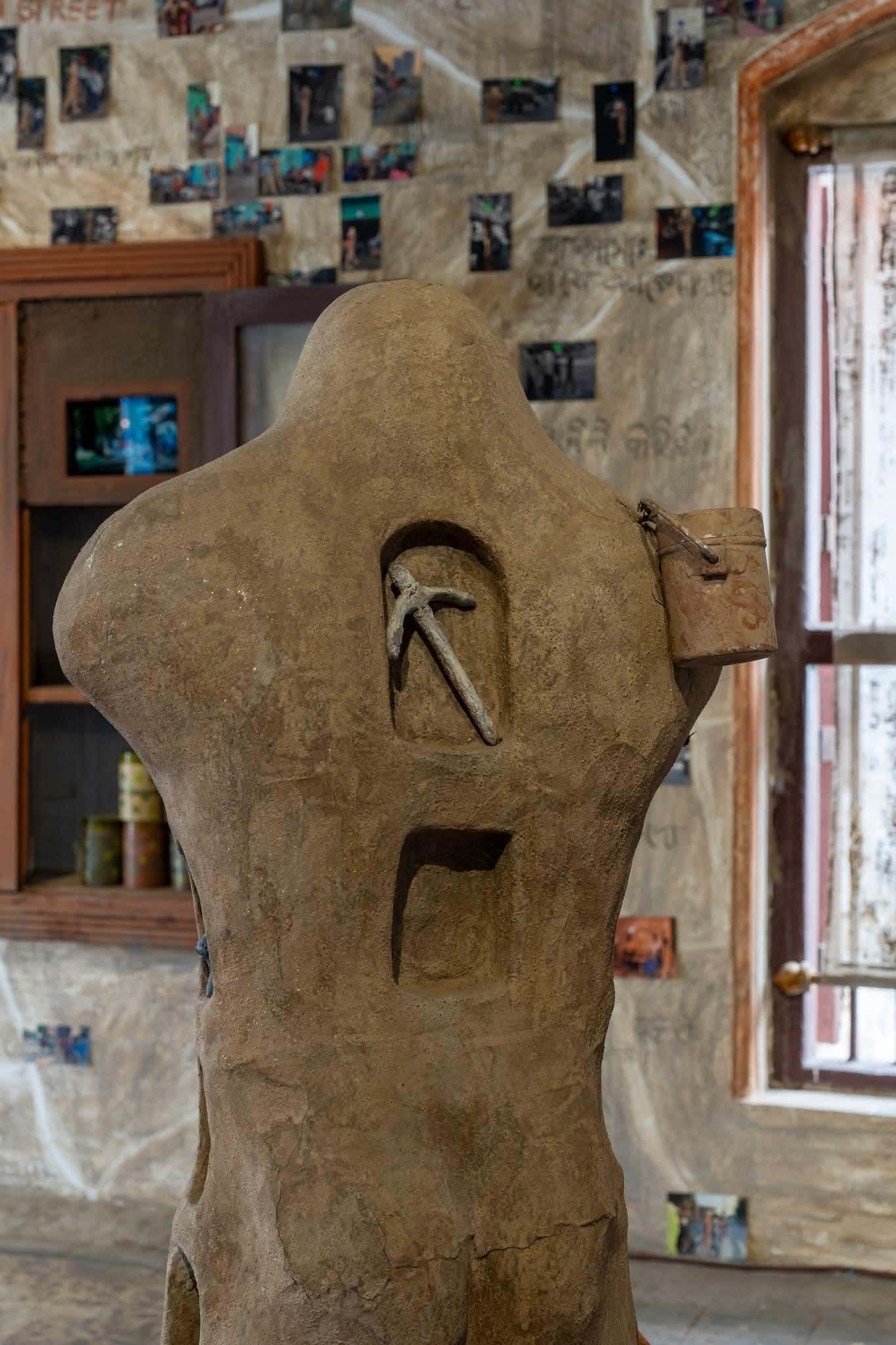 The Unseen Protagonist, site-specific sculpture, 2025–26 — view 4