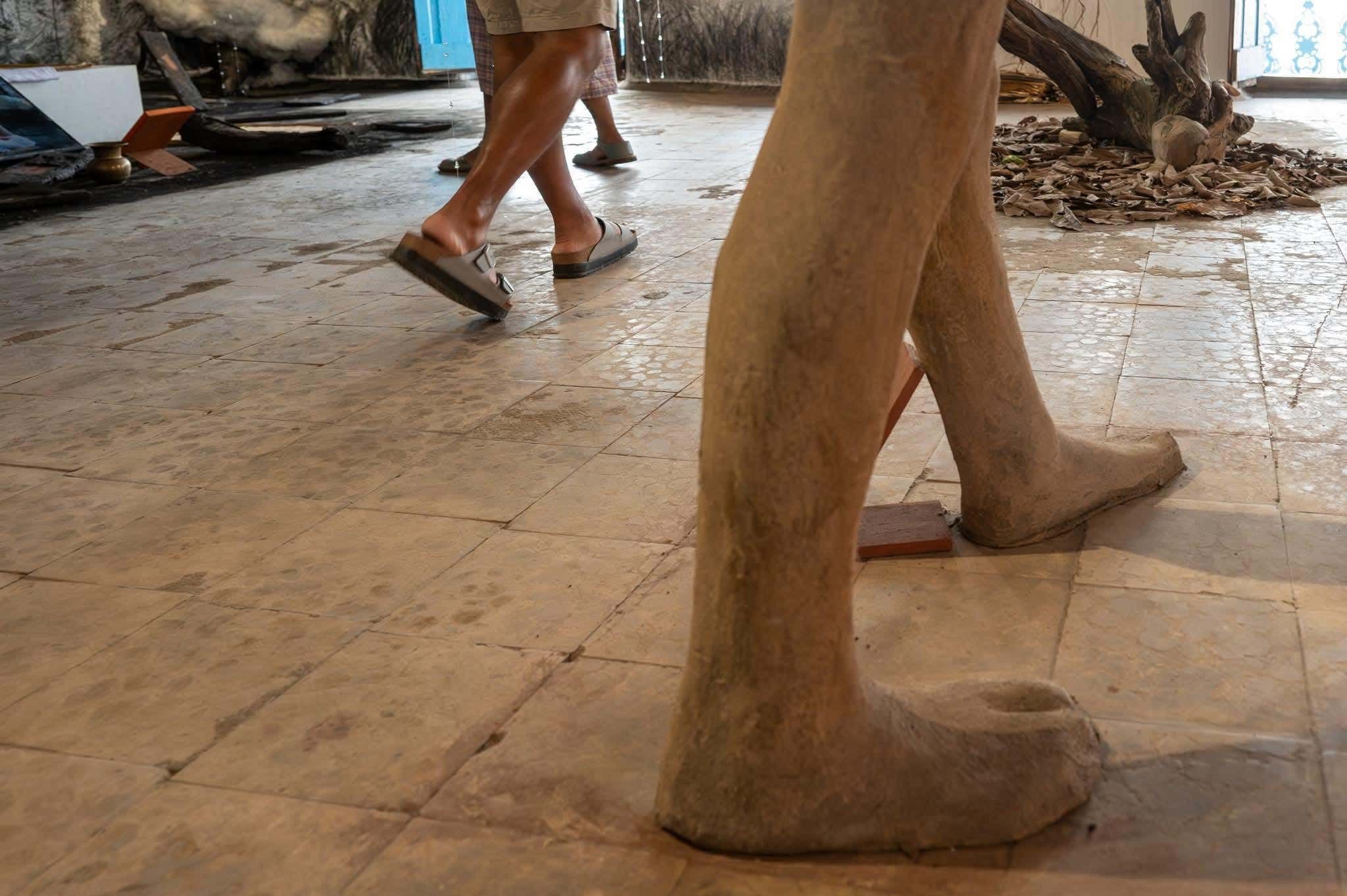The Unseen Protagonist, site-specific sculpture, 2025–26 — view 12
