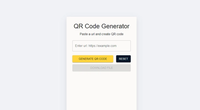  QR Code Generator app