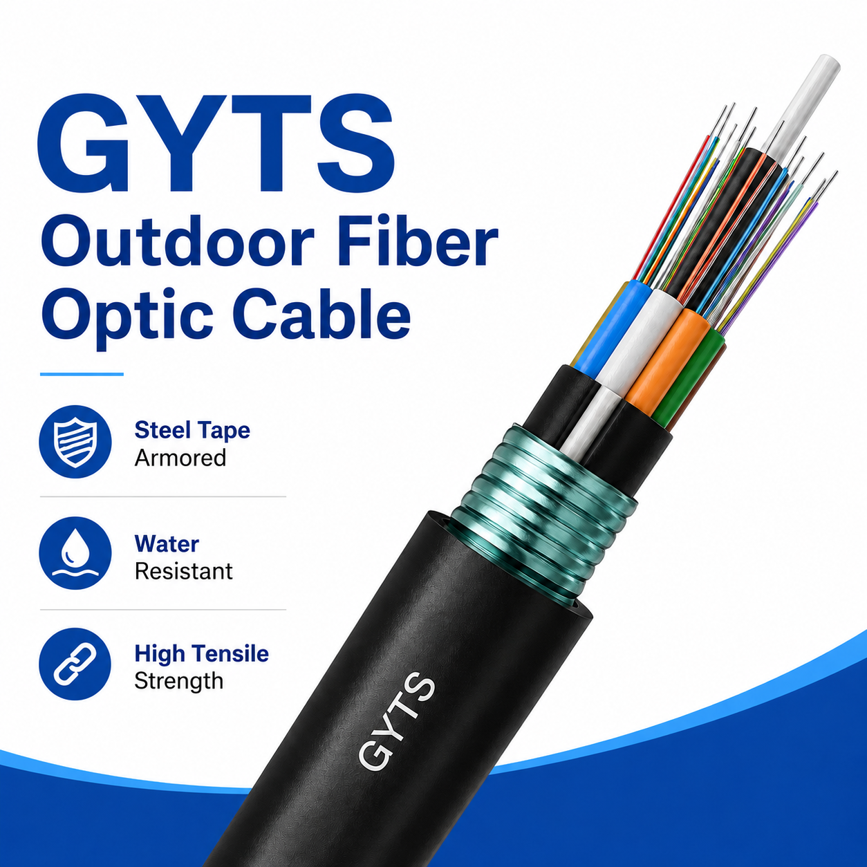 Duct Fiber Cable GYTS