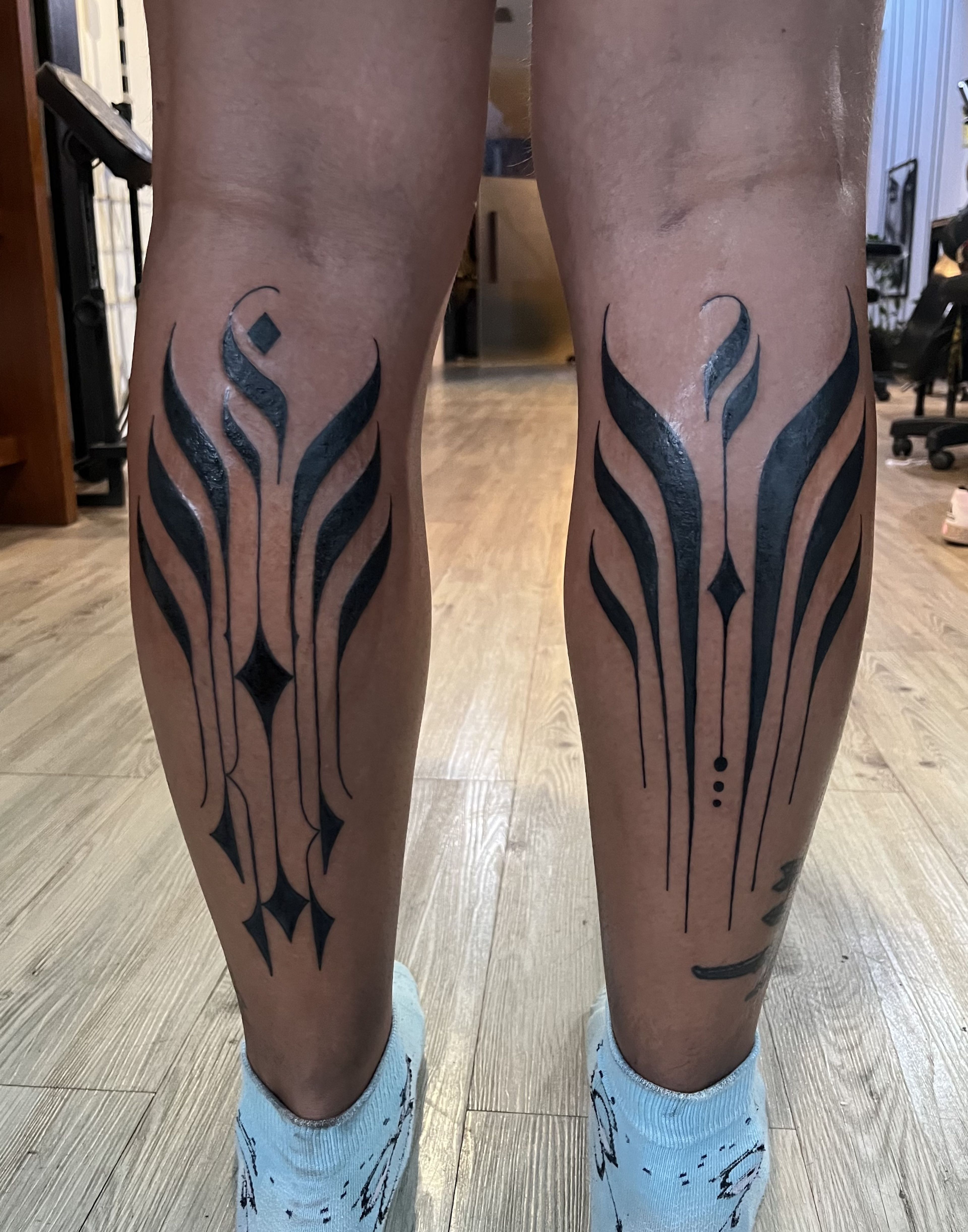 Tatuagens nas Pernas — tatuagem por Oberdam Eltz