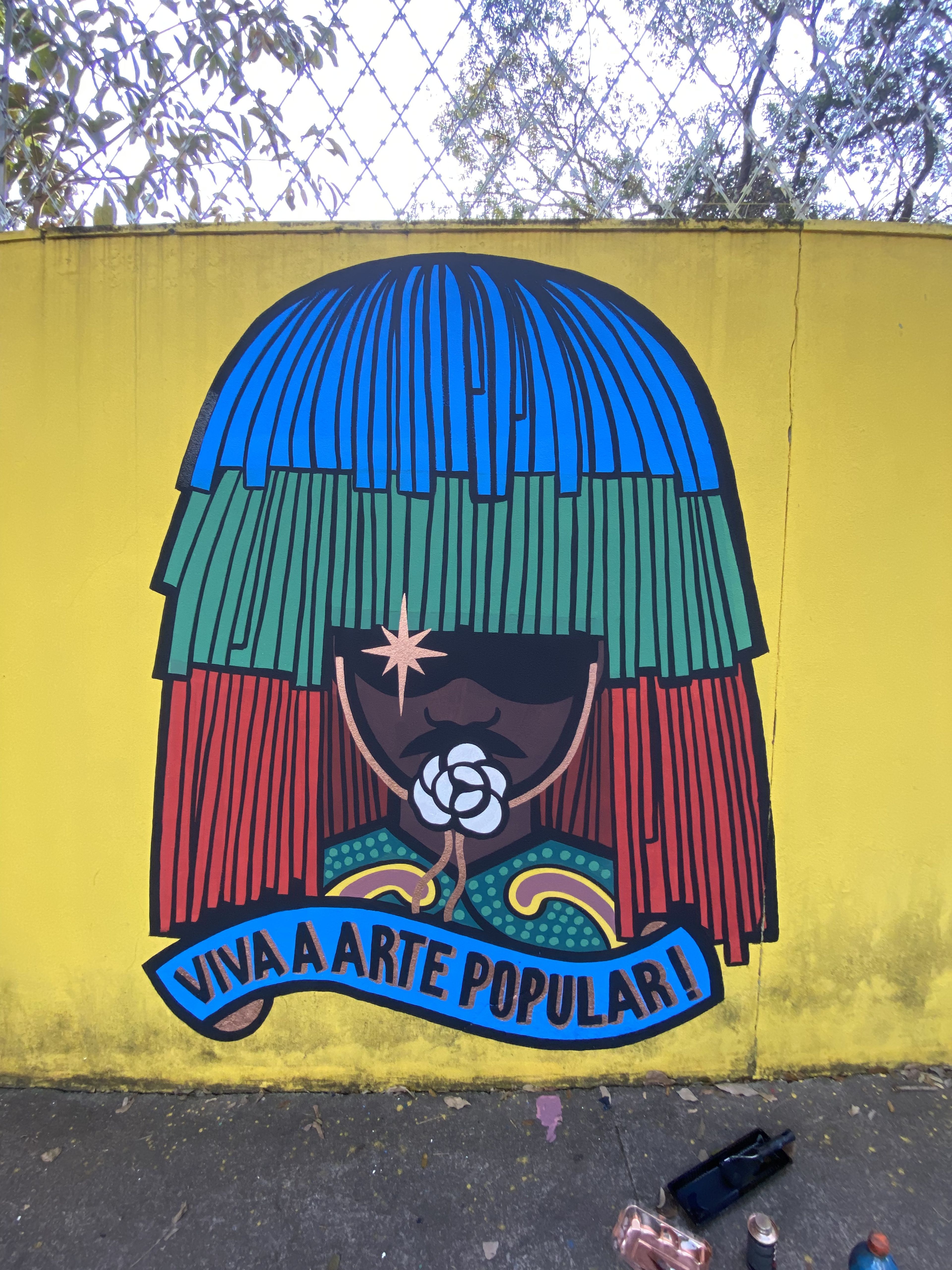 Mural Arte Popular — mural por Oberdam Eltz