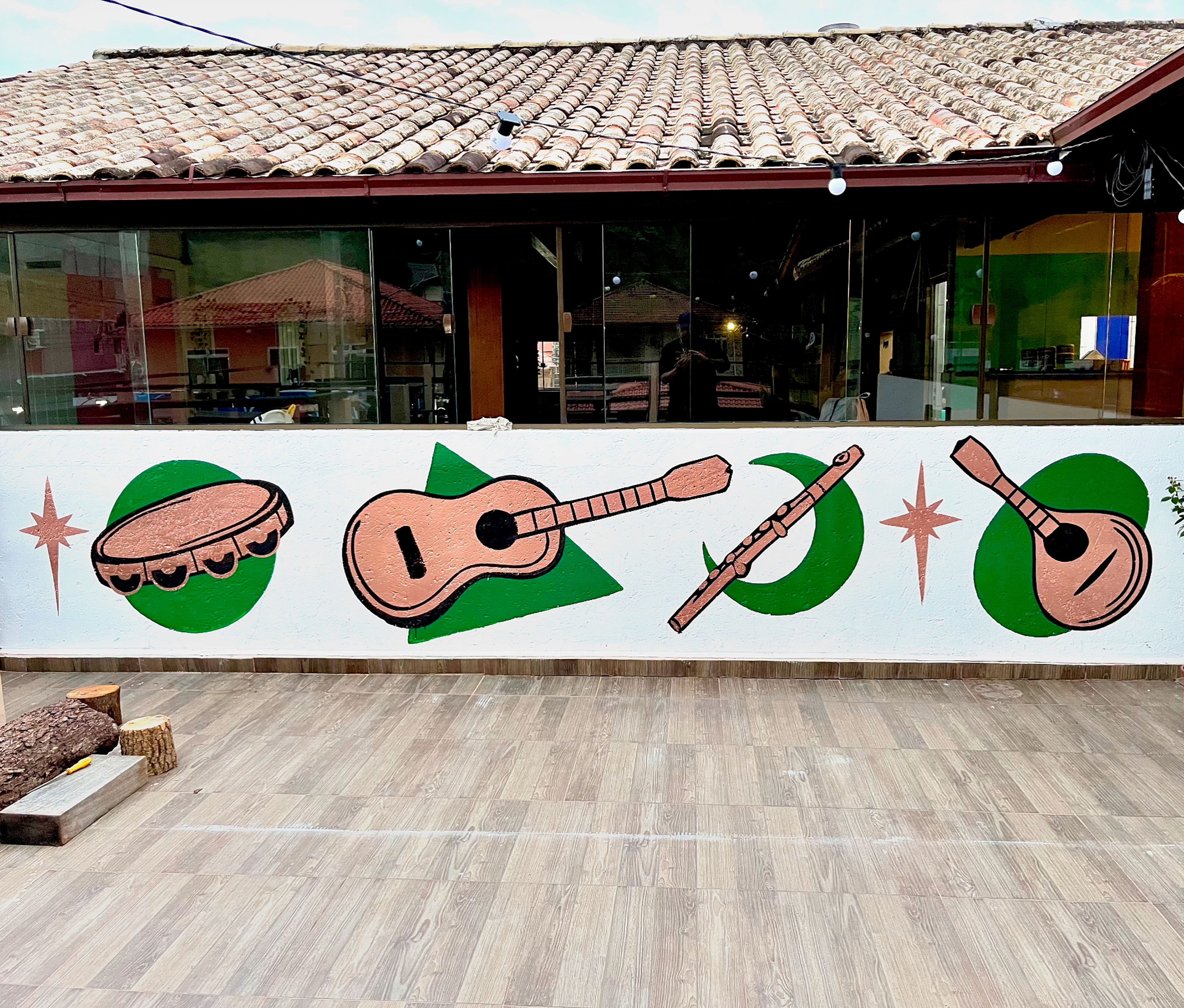 Mural Instrumentos — mural por Oberdam Eltz
