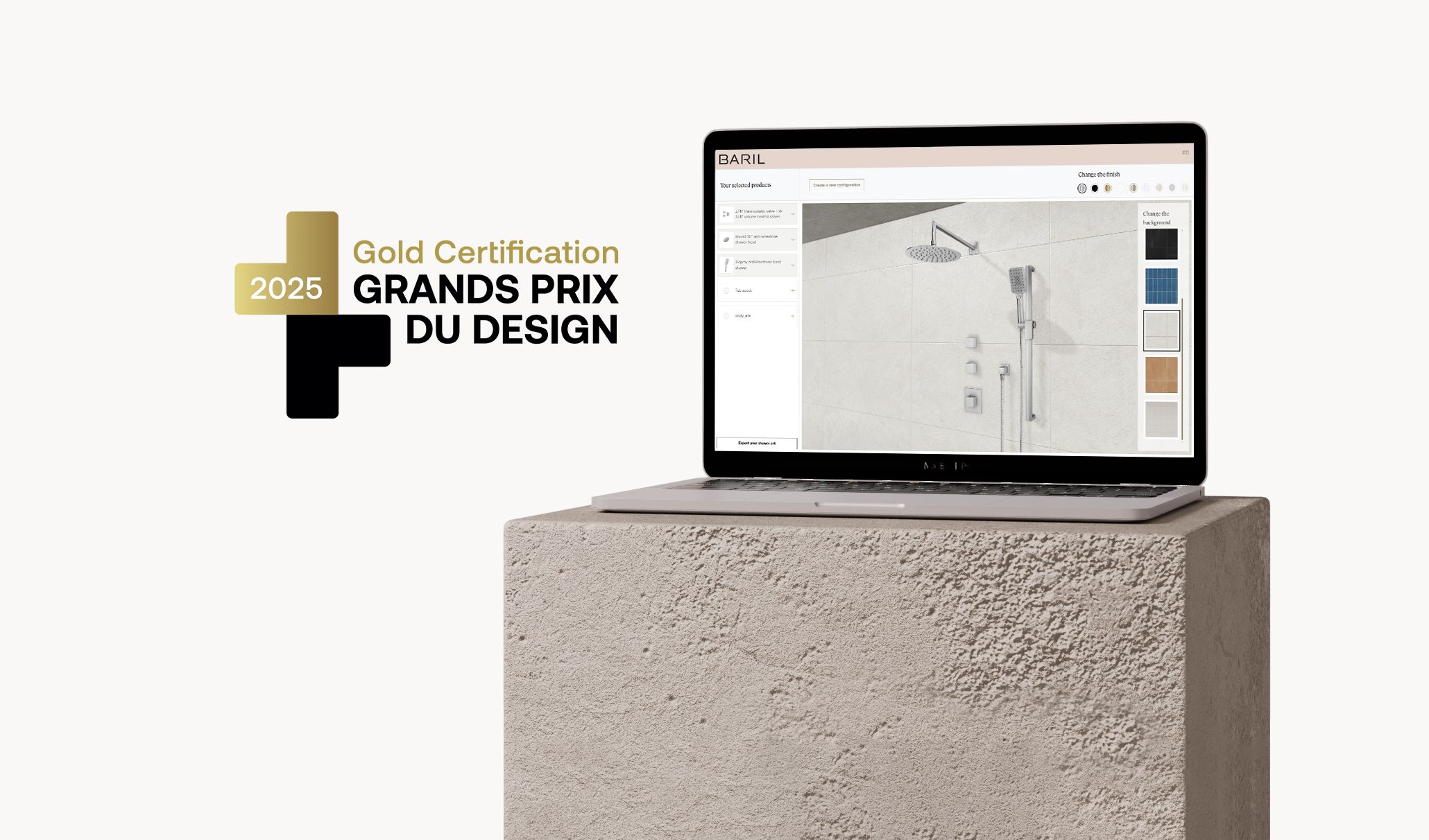 Award winning 3D configurator