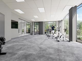 Gym area where guest can enjoy physical activities