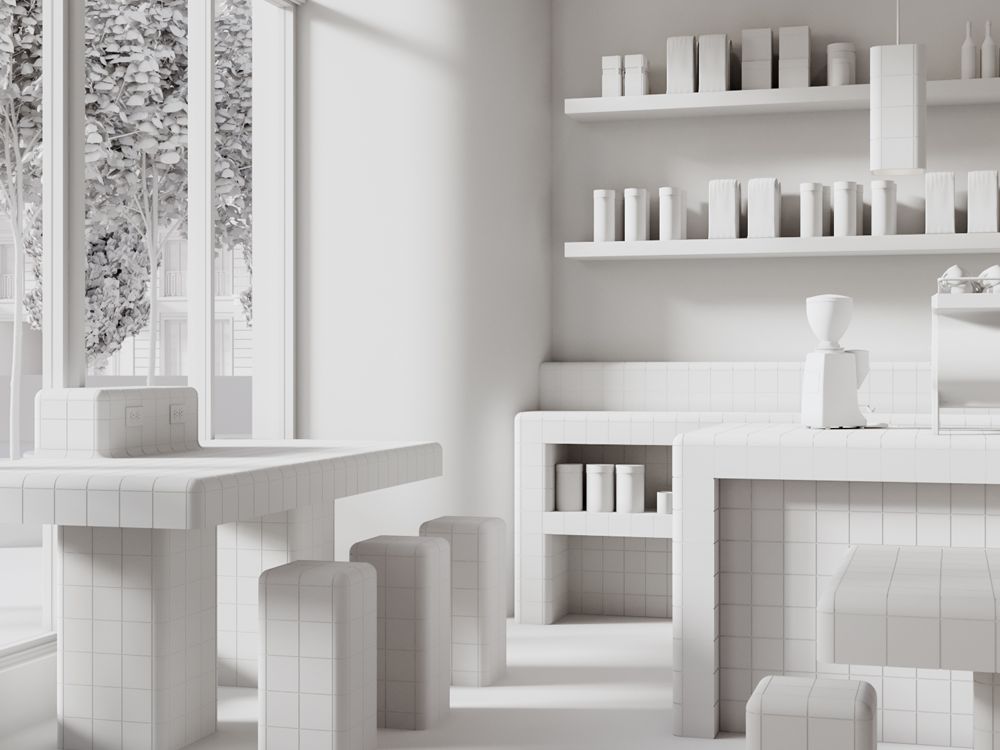 Cafe - Environnement 3D