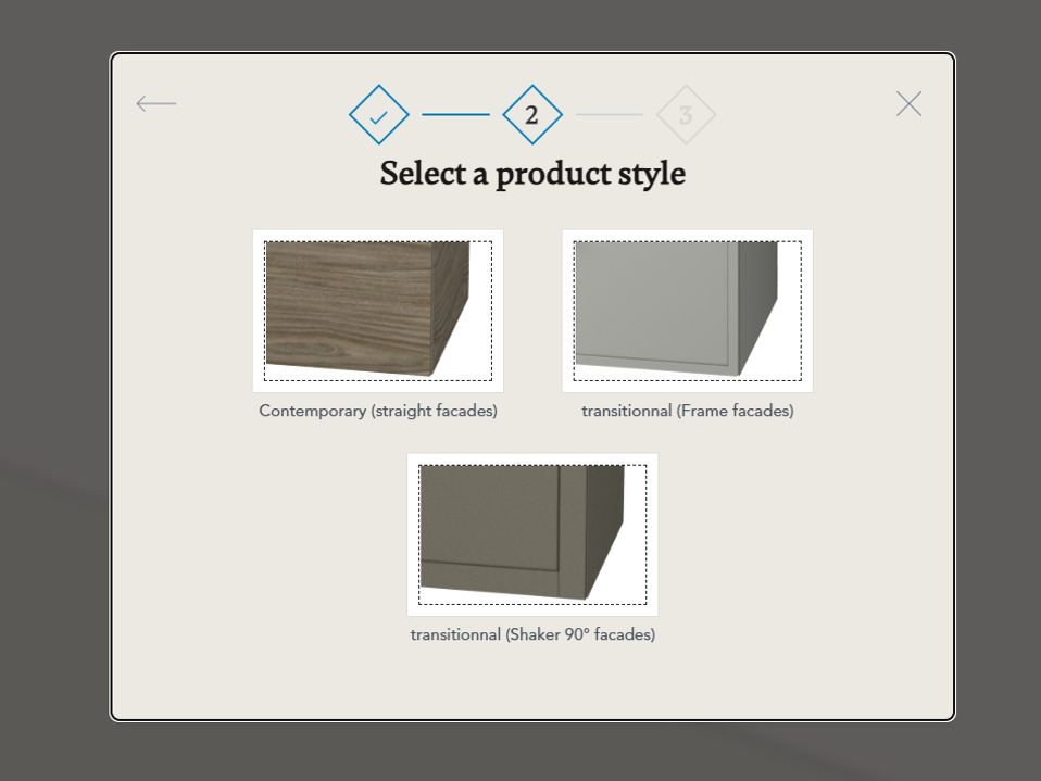 Select a product style