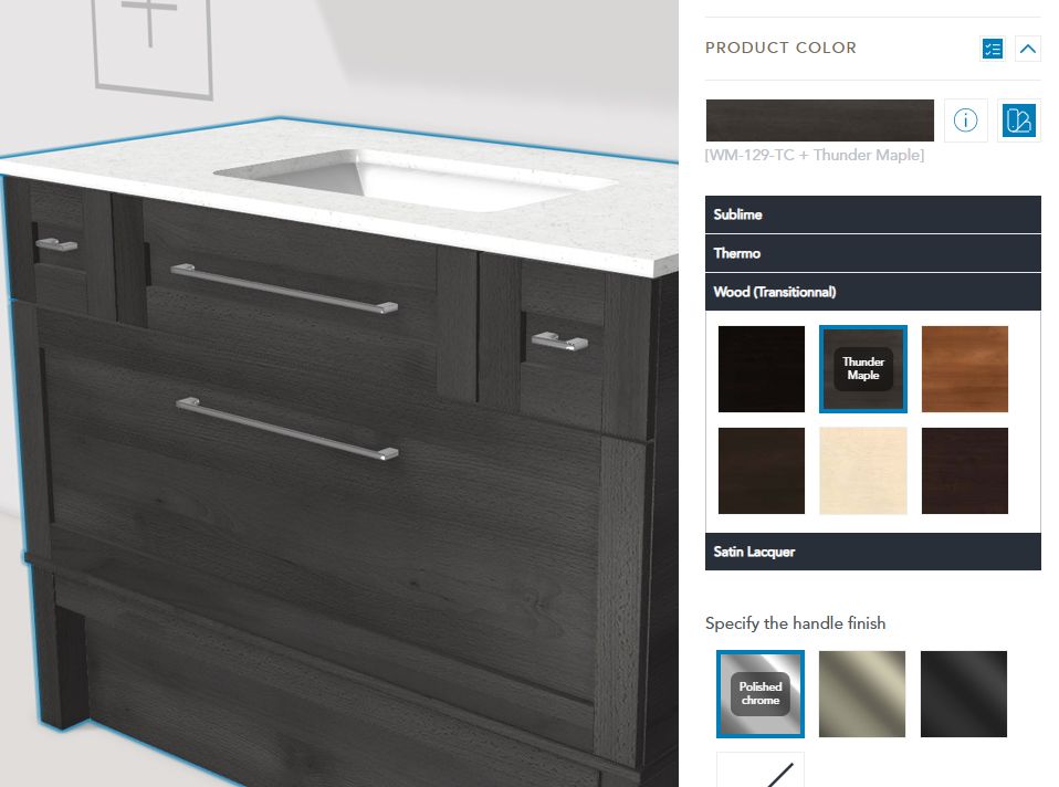 3d bathroom configurator
