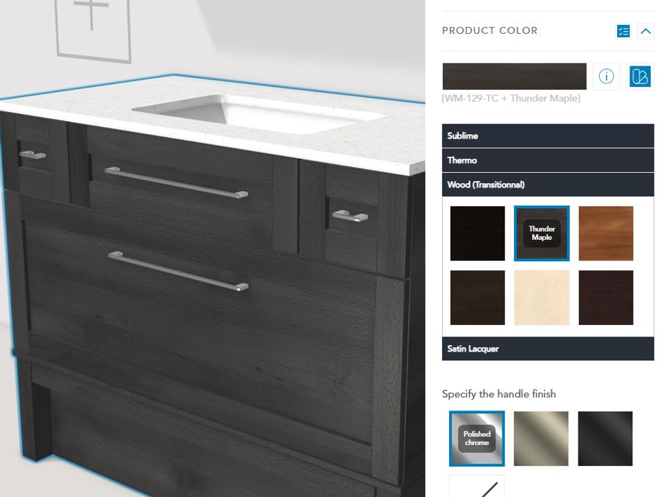 3d bathroom configurator